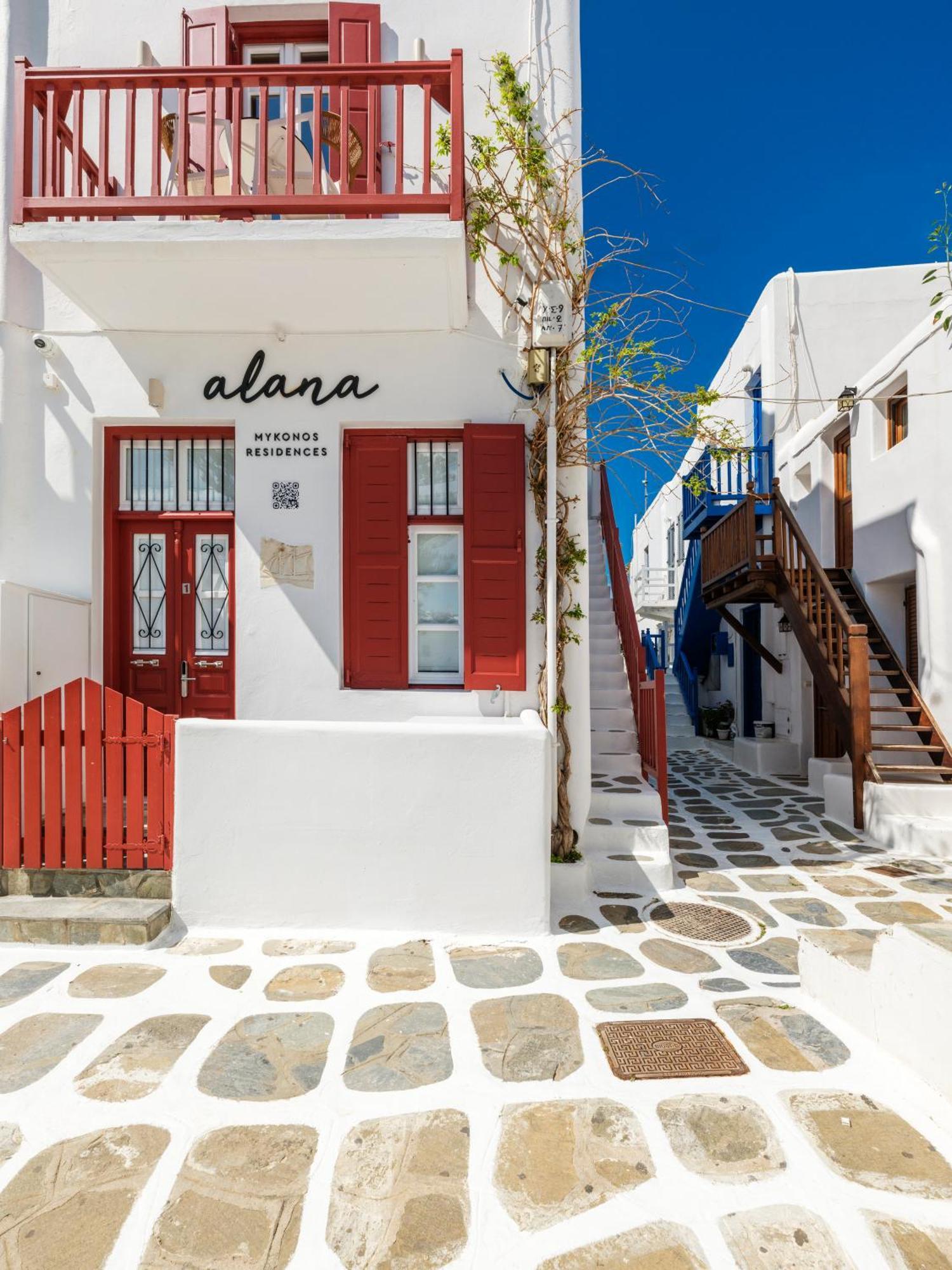 Hotel Alana Mykonos Mykonos Town Exterior foto