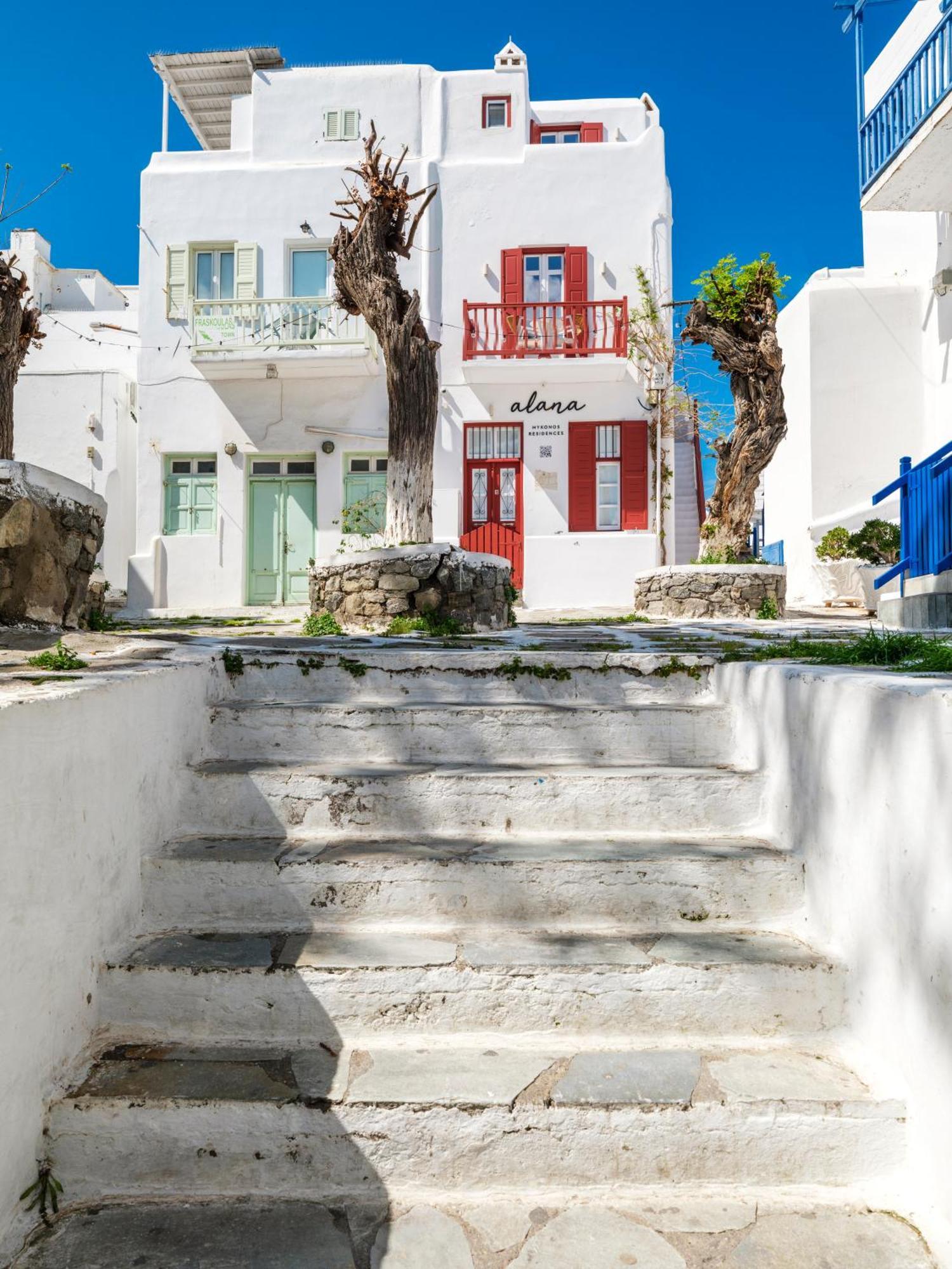 Hotel Alana Mykonos Mykonos Town Exterior foto