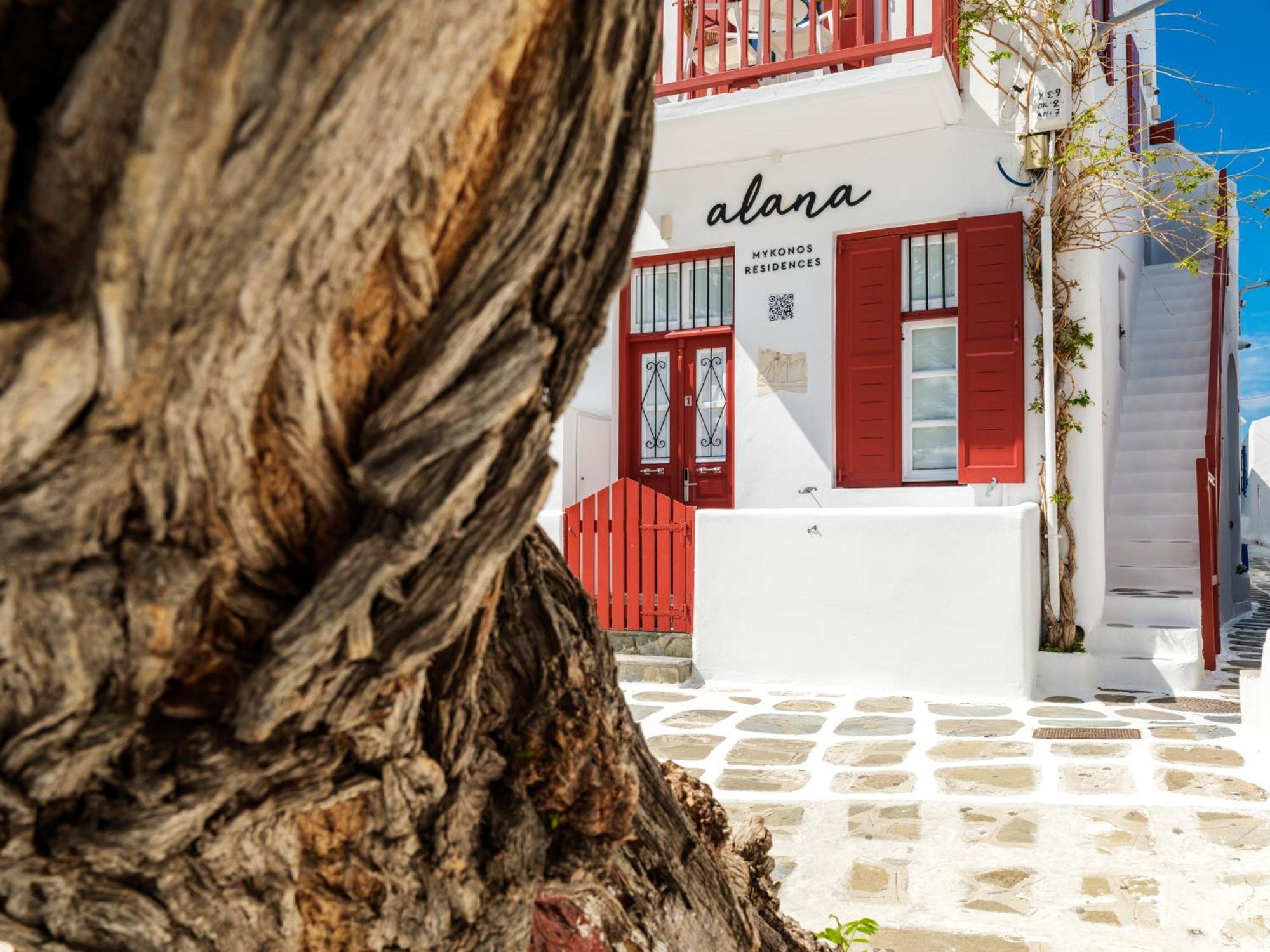 Hotel Alana Mykonos Mykonos Town Exterior foto