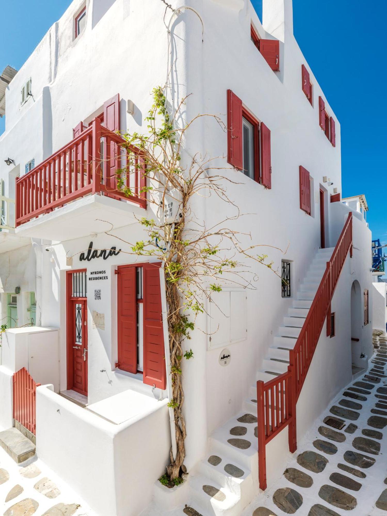 Hotel Alana Mykonos Mykonos Town Exterior foto