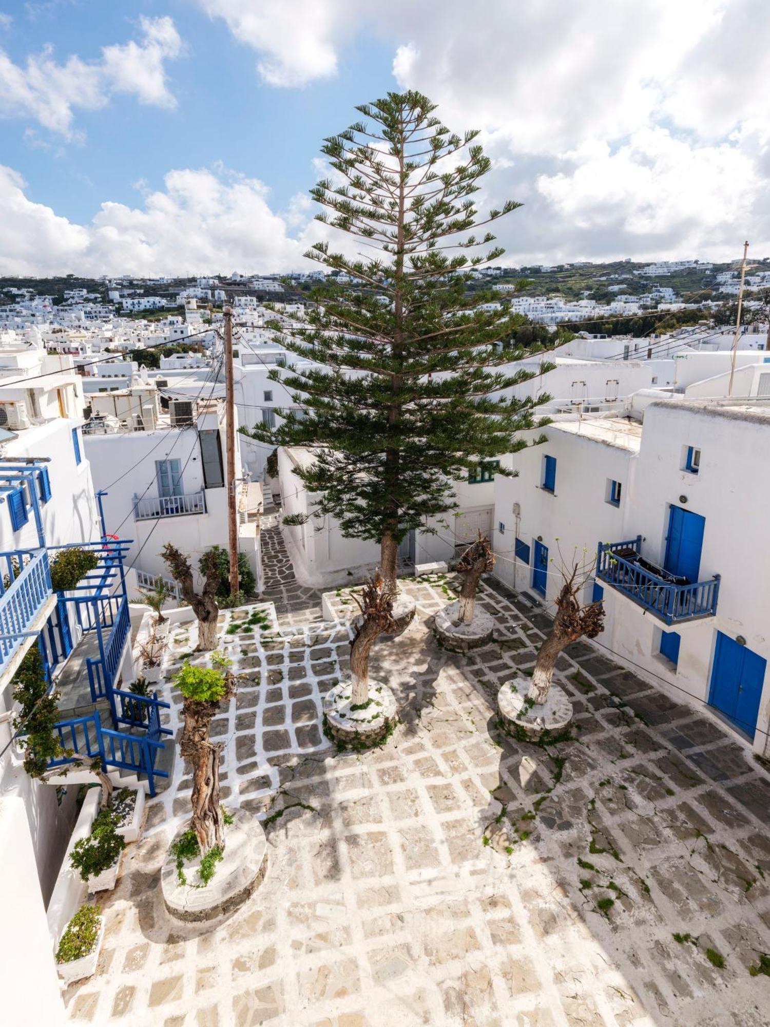 Hotel Alana Mykonos Mykonos Town Exterior foto