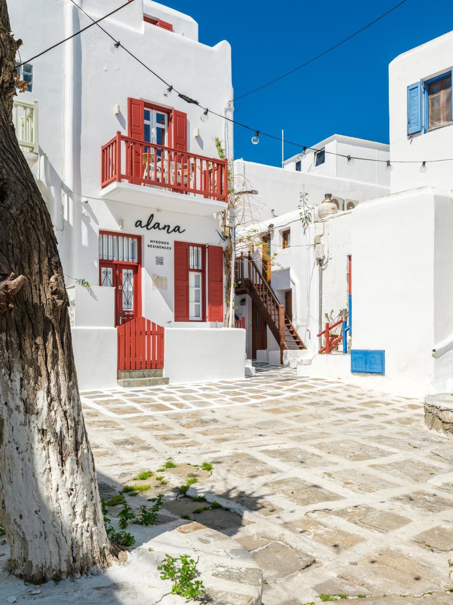 Hotel Alana Mykonos Mykonos Town Exterior foto